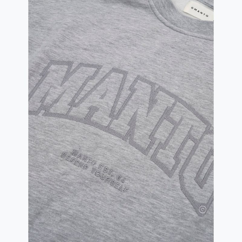 Felpa da uomo MANTO Varsity 26 Hoody melange 2