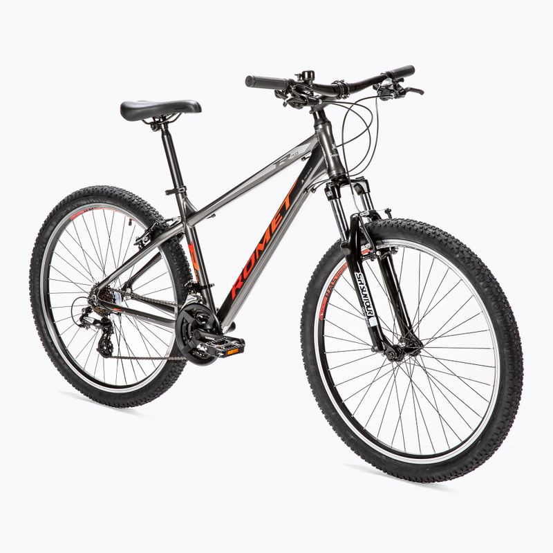 Romet Rambler R7.0 grafite/argento mountain bike 2