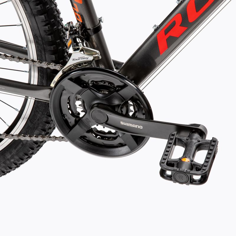 Romet Rambler R7.0 grafite/argento mountain bike 9
