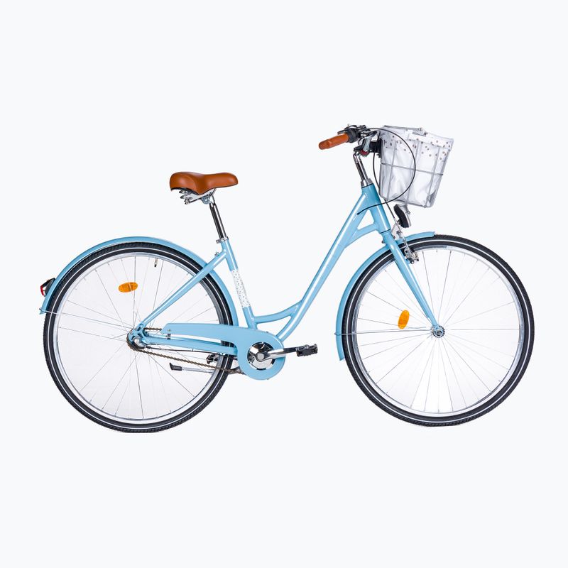 Bicicletta da donna Romet Pop Art 28 Eco blu