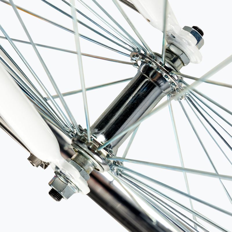 Bicicletta da donna Romet Vintage Eco D bianco 8