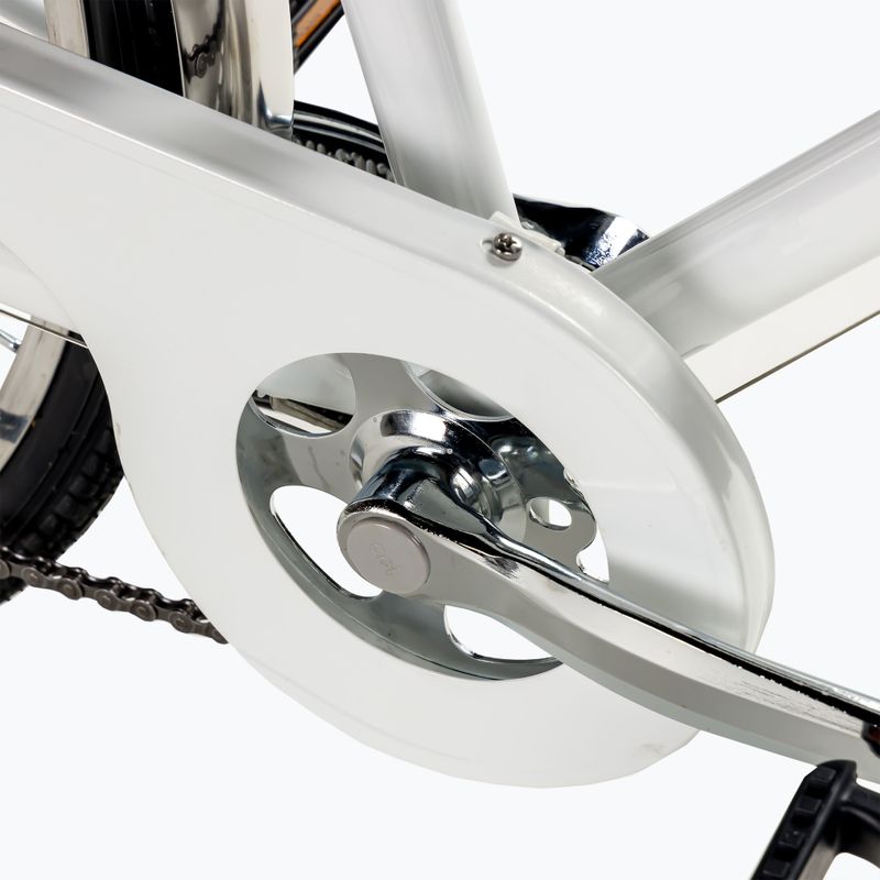 Bicicletta da donna Romet Vintage Eco D bianco 11