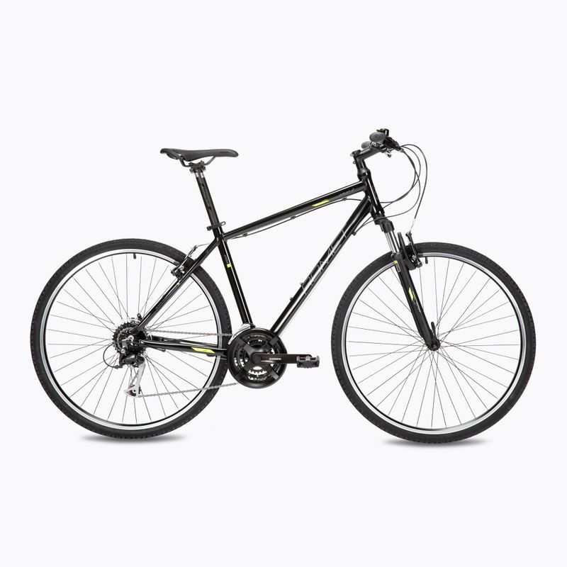 Bicicletta da fitness Romet Orkan 2M nero/lime