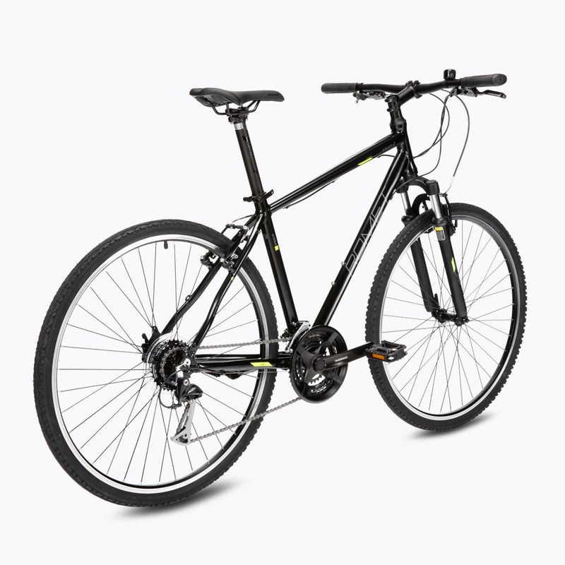 Bicicletta da fitness Romet Orkan 2M nero/lime 3