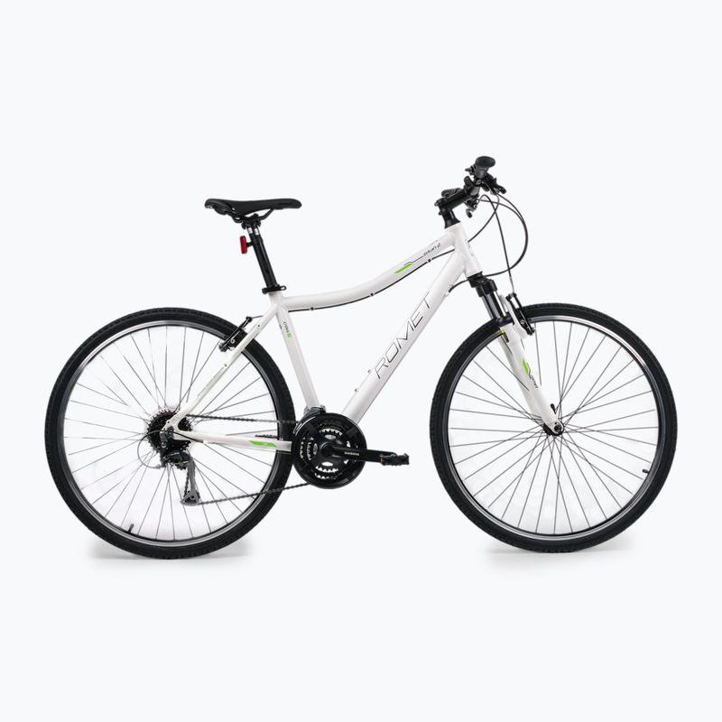 Bicicletta da cross da donna Romet Orkan 2 D bianco/searige