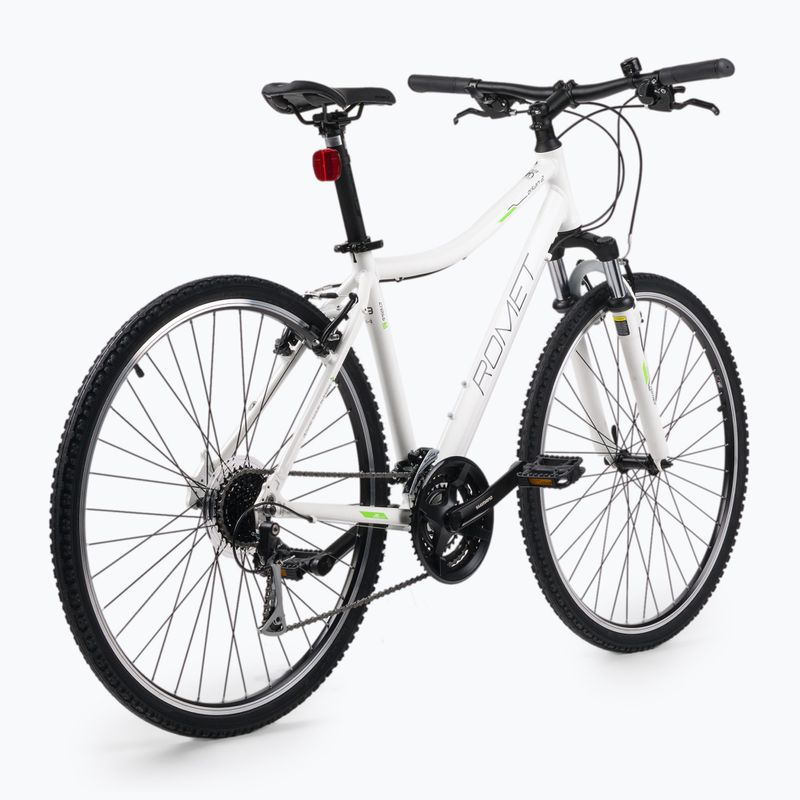 Bicicletta da cross da donna Romet Orkan 2 D bianco/searige 3