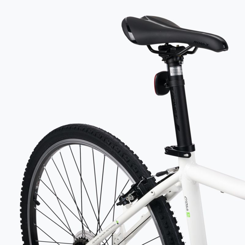 Bicicletta da cross da donna Romet Orkan 2 D bianco/searige 8