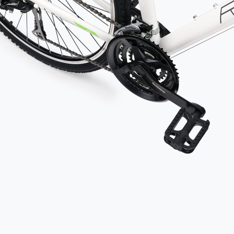 Bicicletta da cross da donna Romet Orkan 2 D bianco/searige 9