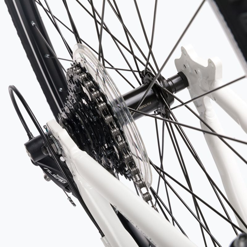 Bicicletta da cross da donna Romet Orkan 2 D bianco/searige 13
