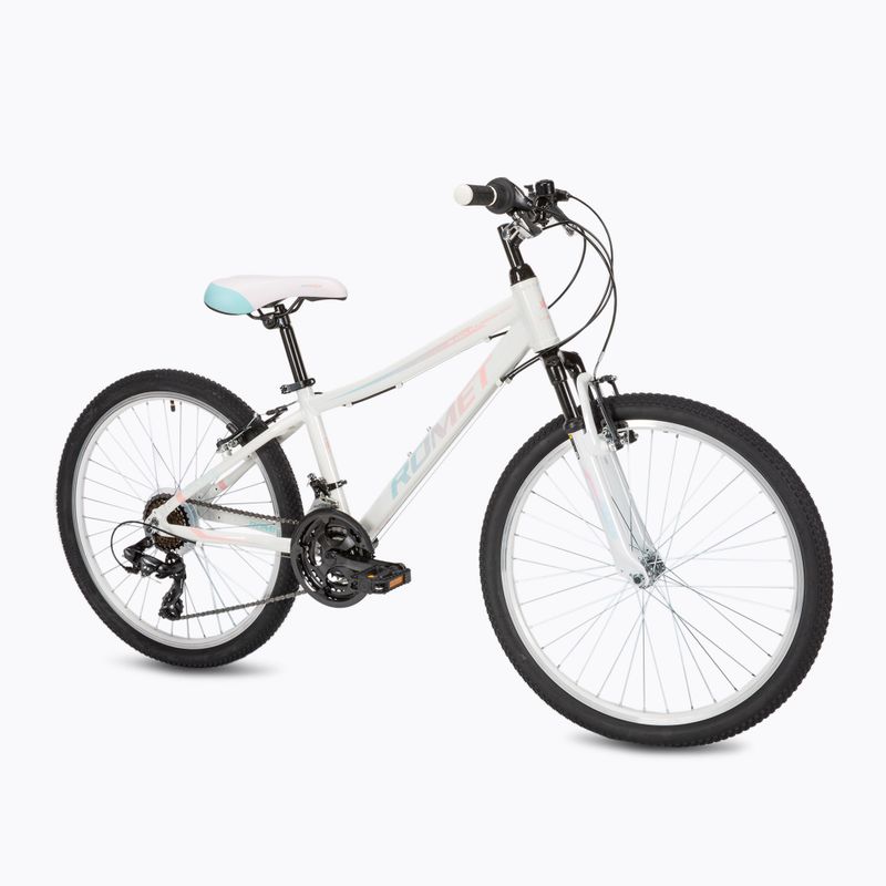 Bicicletta da bambino Romet Jolene 24 bianco/blu/rosa 2