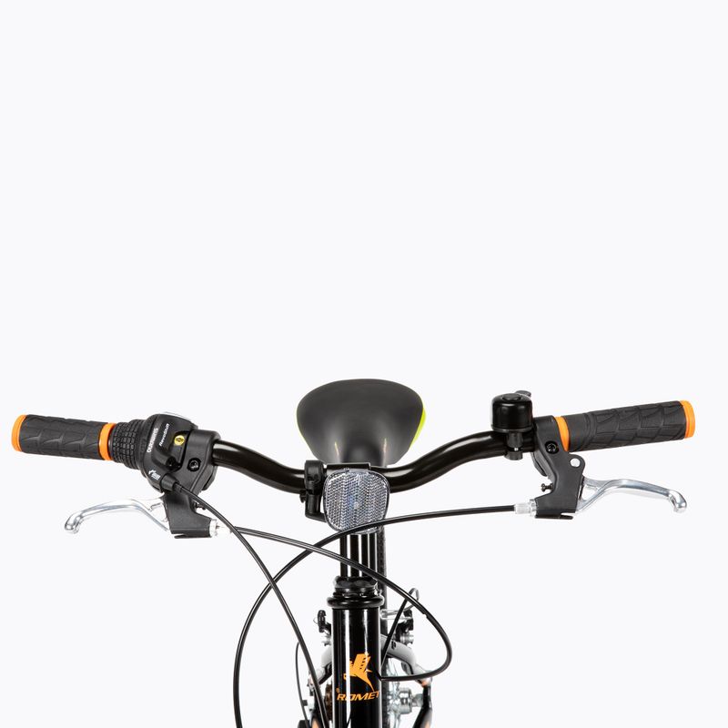 Bicicletta per bambini Romet Rambler 20 Kid 2 nero/arancio 4