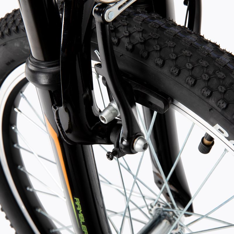 Bicicletta per bambini Romet Rambler 20 Kid 2 nero/arancio 10