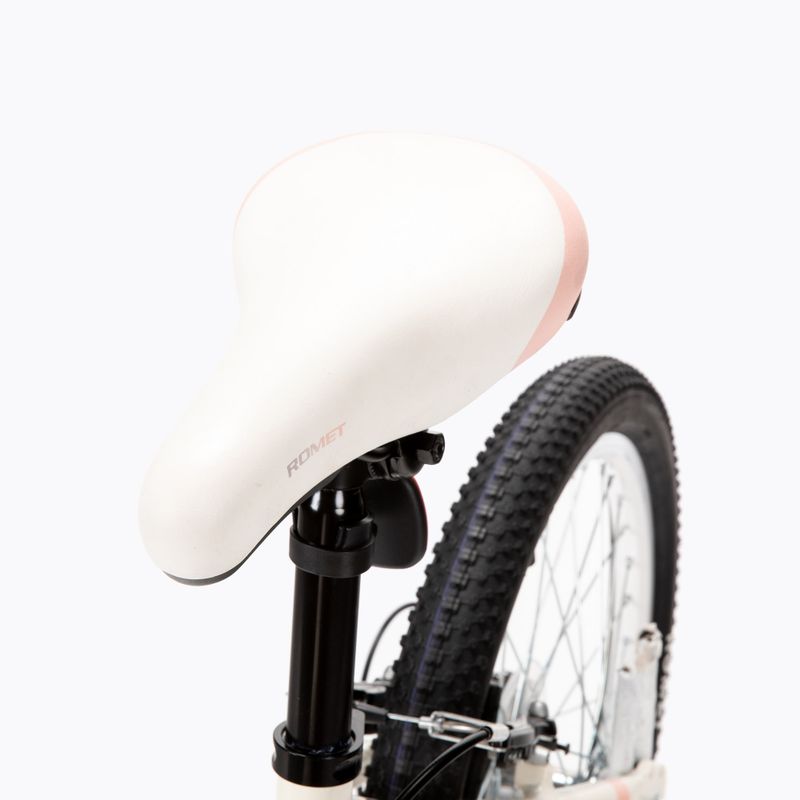 Bicicletta da bambino Romet Jolene 20 Kid 2 bianco/viola/rosa 10