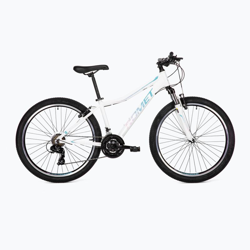 Mountain bike donna Romet Jolene 6.1 bianco/verde/viola