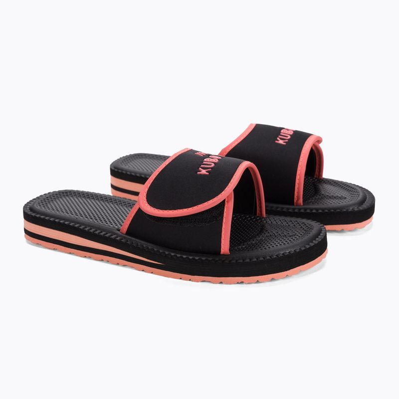 Kubota KKRZ25 infradito nero/rosa 5