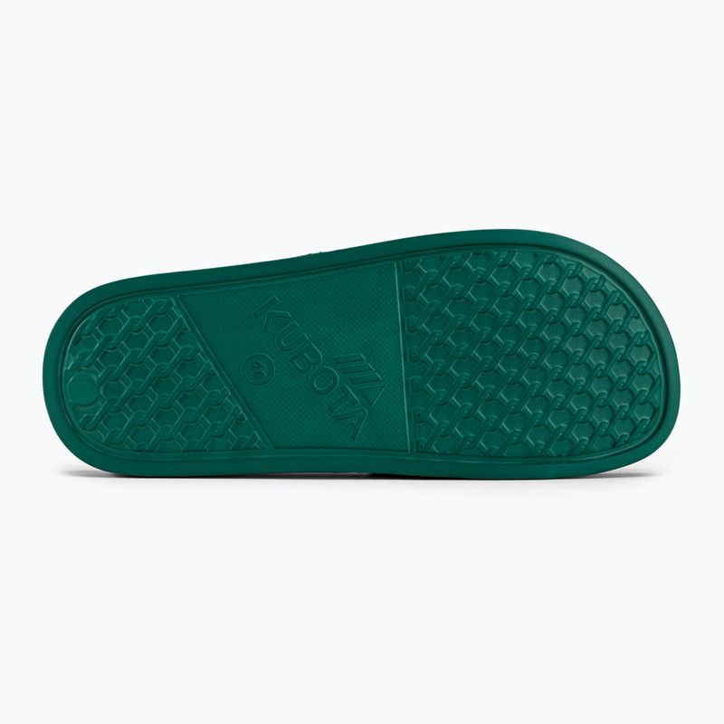 Infradito Kubota Basic verde scuro 5