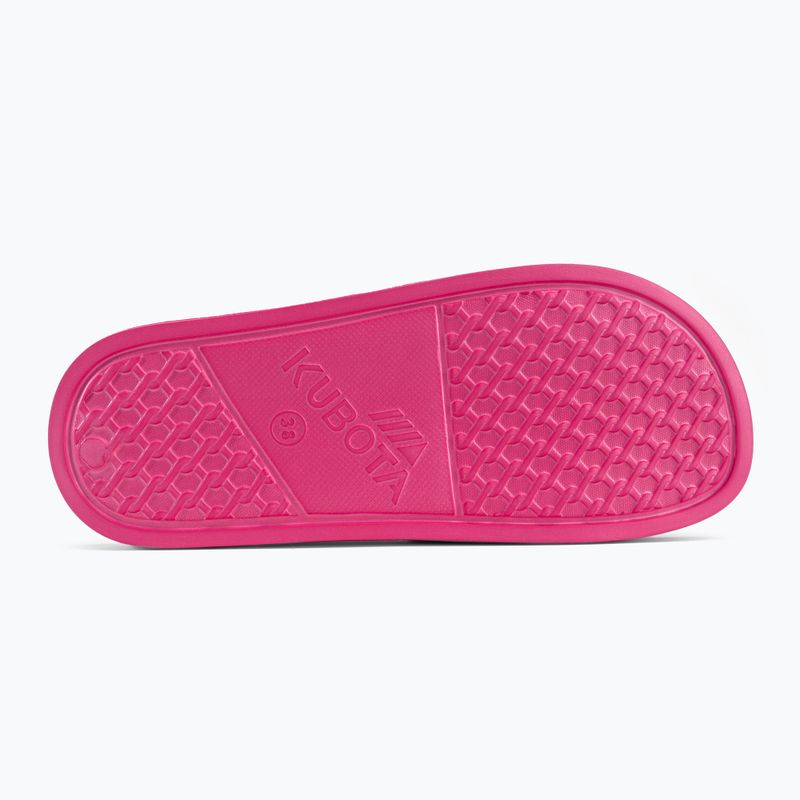 Infradito Kubota Basic da donna in fucsia 5