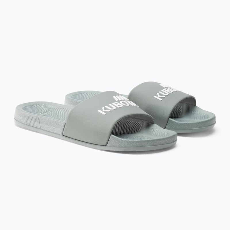 Infradito Kubota Basic grigio chiaro 4