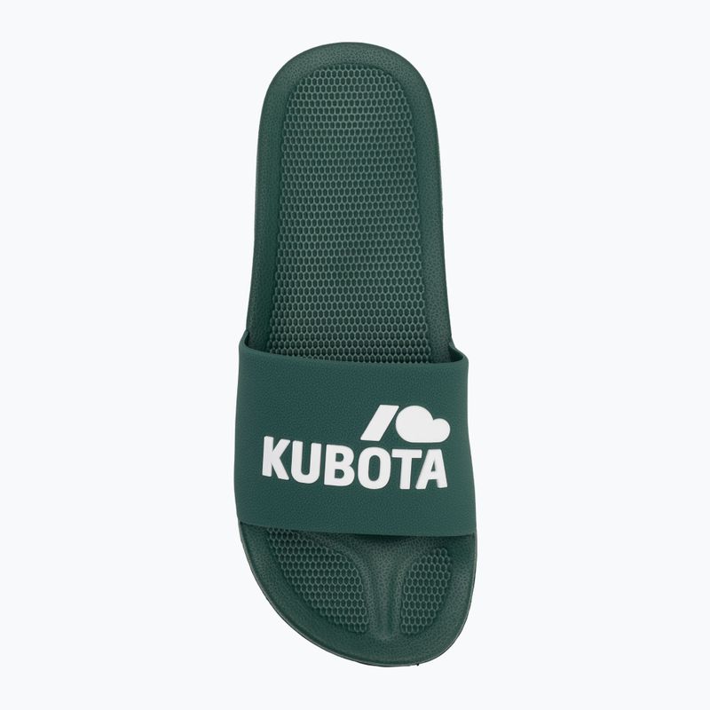 Infradito Kubota Basic da uomo verde scuro 5