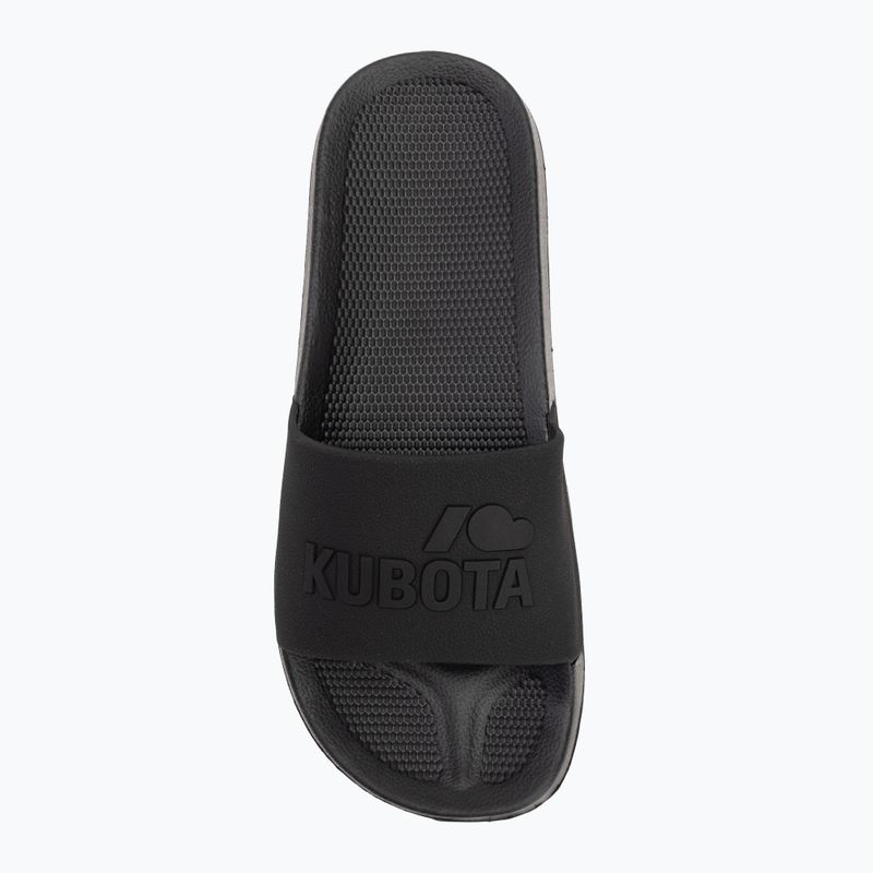 Kubota Basic Plain infradito nero 5
