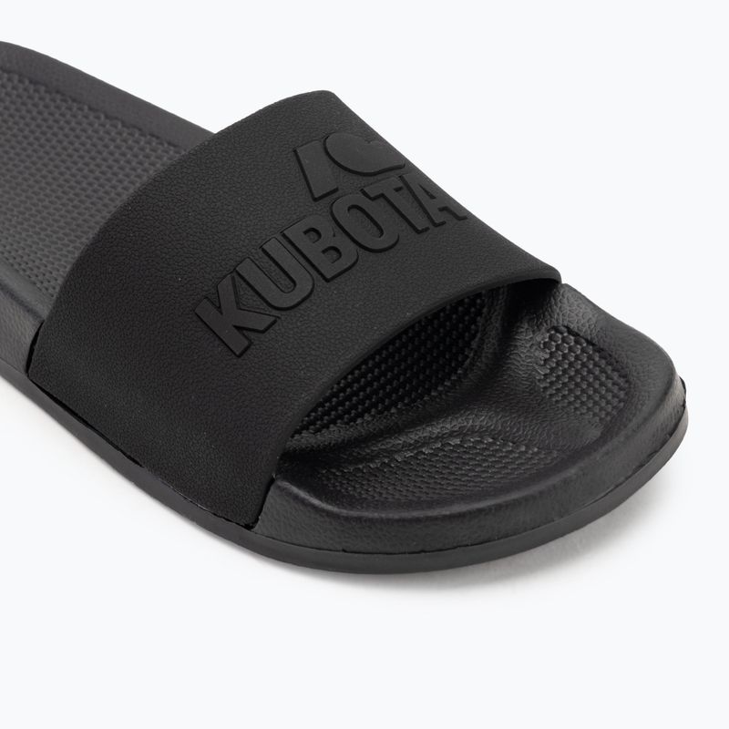 Kubota Basic Plain infradito nero 7
