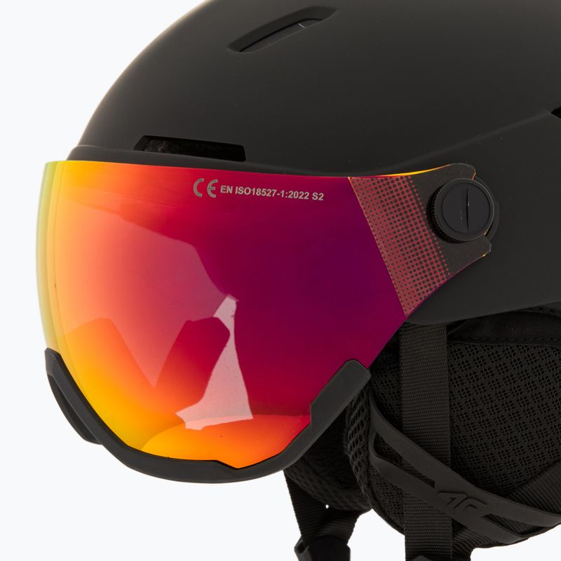 Casco da sci per bambini 4F U134 off white 8