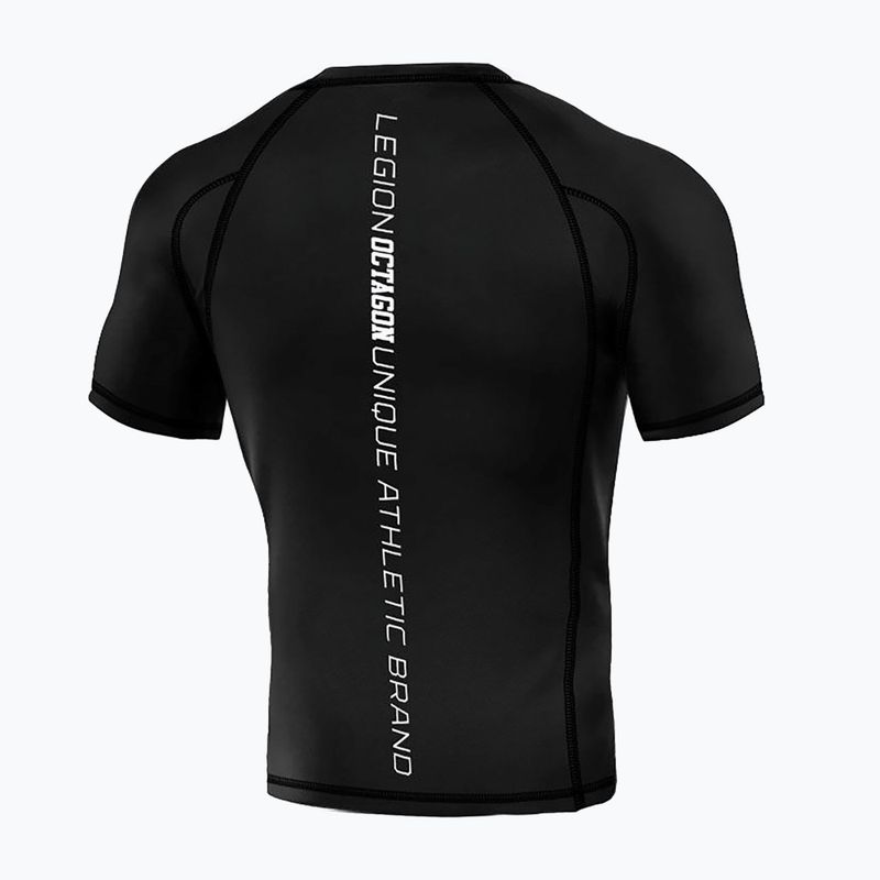 Rashguard da uomo Octagon Legion Premium black 2