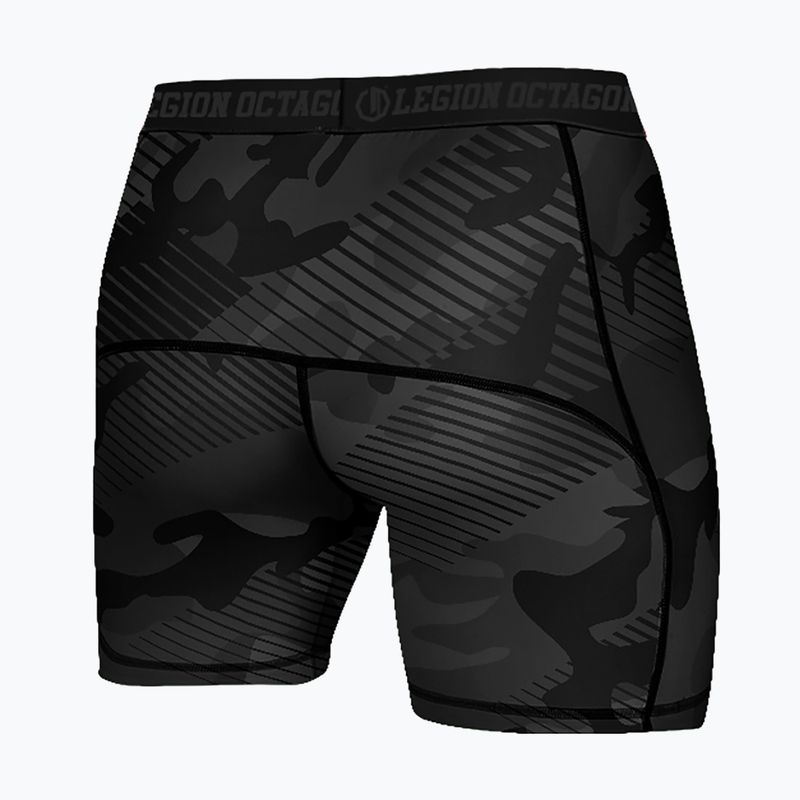 Pantaloni da allenamento uomo Octagon Legion Line Camo neri 2