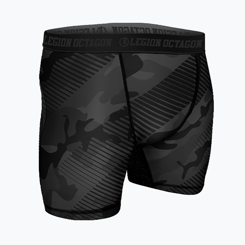 Pantaloni da allenamento uomo Octagon Legion Line Camo neri 3