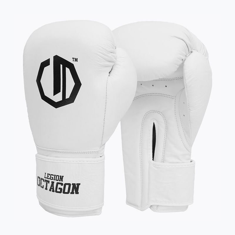 Guantoni da boxe Octagon Legion Authority white 2