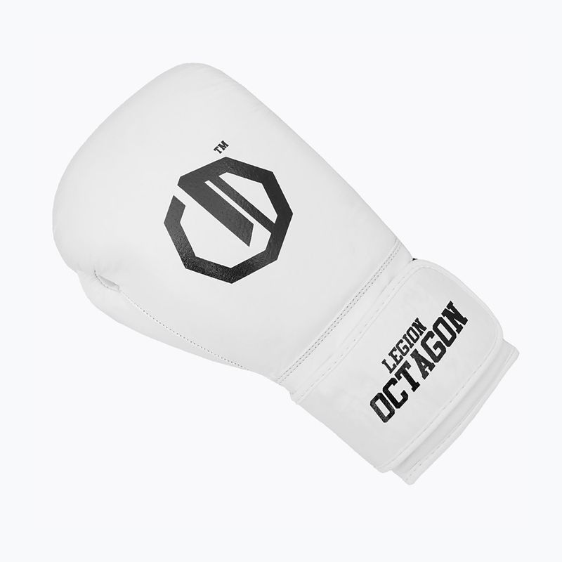 Guantoni da boxe Octagon Legion Authority white 3