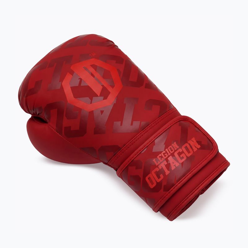 Guantoni da boxe Octagon Legion Eclipse red 3