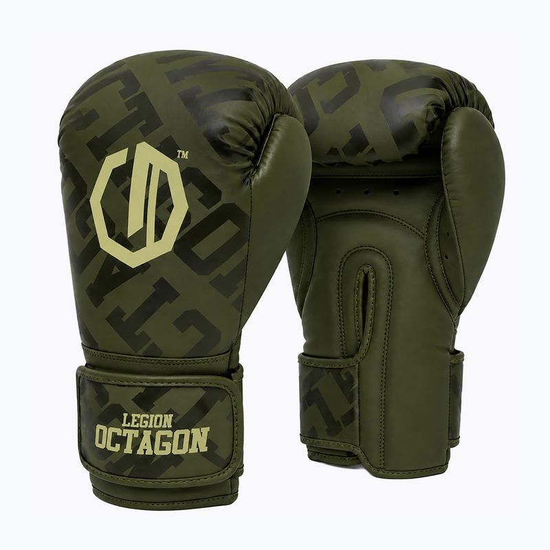 Guantoni da boxe Octagon Legion Eclipse khaki 2