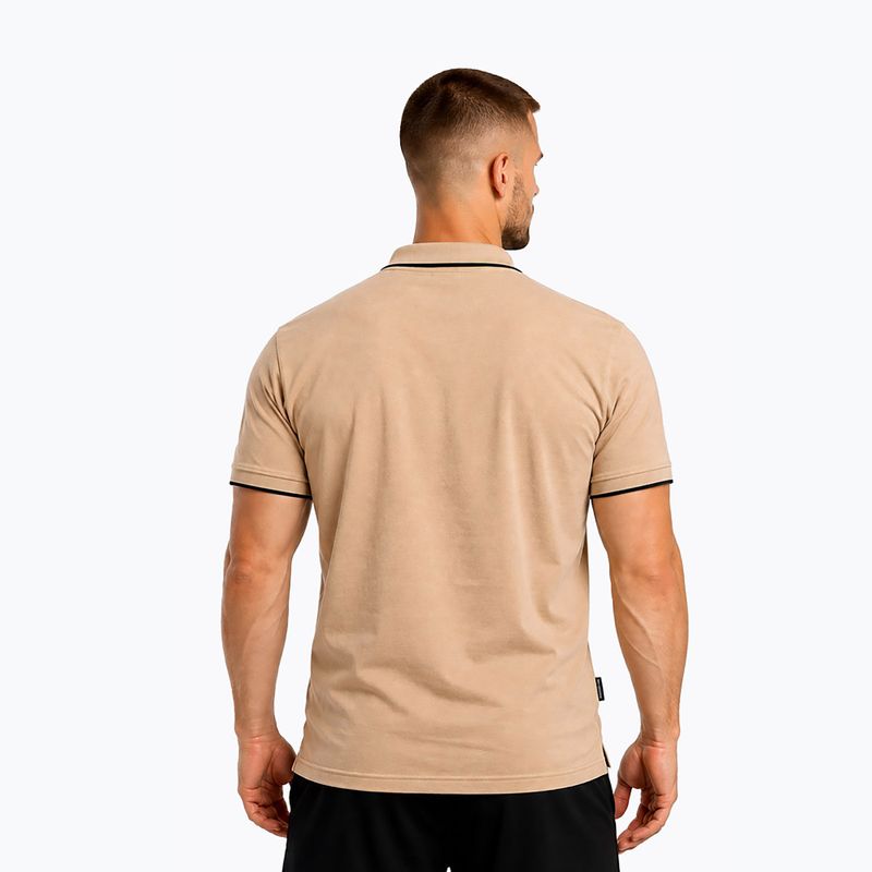 Polo uomo Octagon Legion Tipped HFT Polo beige 2