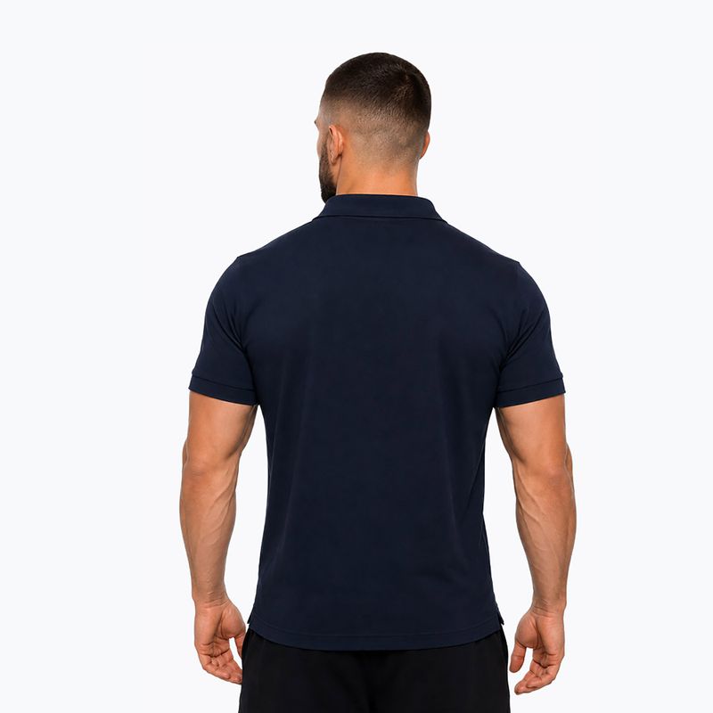Polo uomo Octagon Legion Small Logo 3D Polo dark navy 2