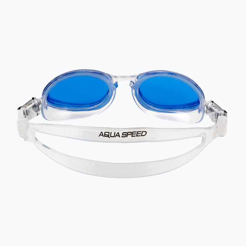 AQUA-SPEED Occhiali da nuoto sonici trasparenti/blu 5