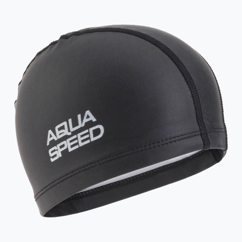 AQUA-SPEED Migliore cuffia da nuoto nera