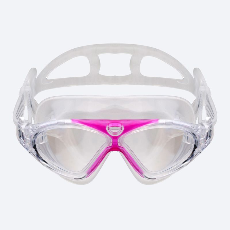 AQUA-SPEED maschera da nuoto per bambini Zephyr rosa/trasparente 2