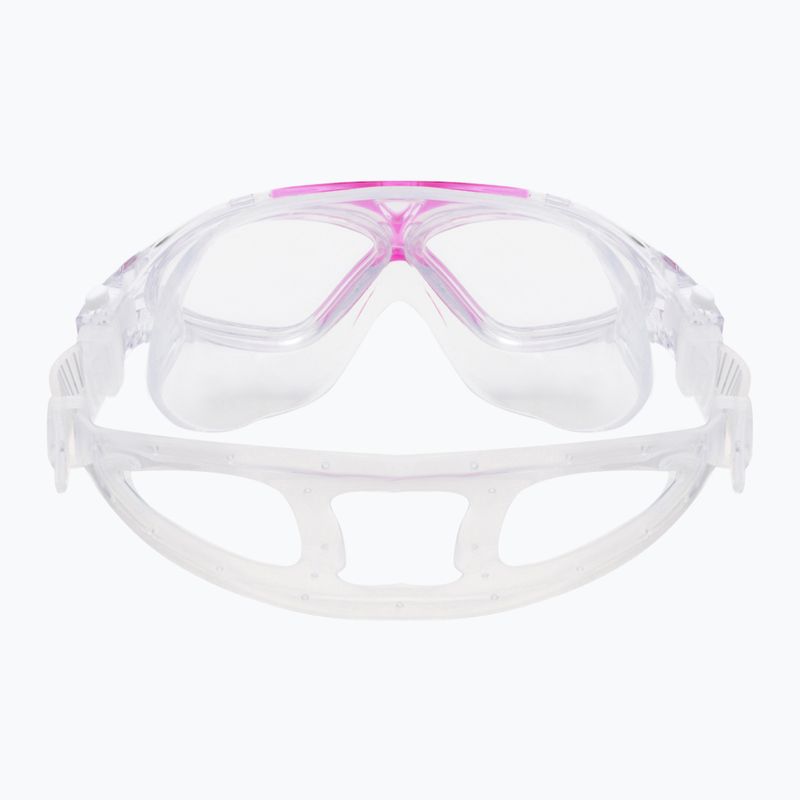 AQUA-SPEED maschera da nuoto per bambini Zephyr rosa/trasparente 5