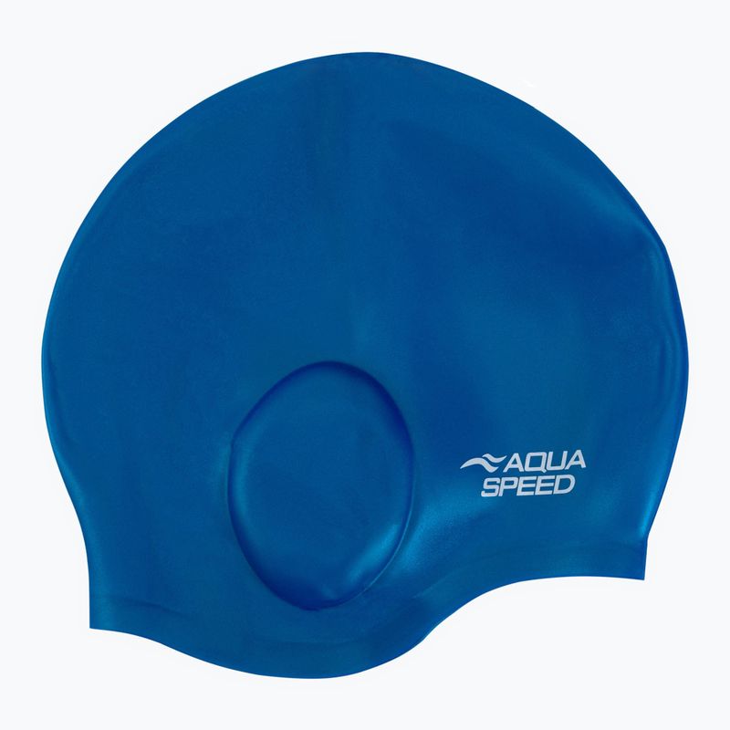 AQUA-SPEED Cuffia nuoto Cuffia orecchie blu