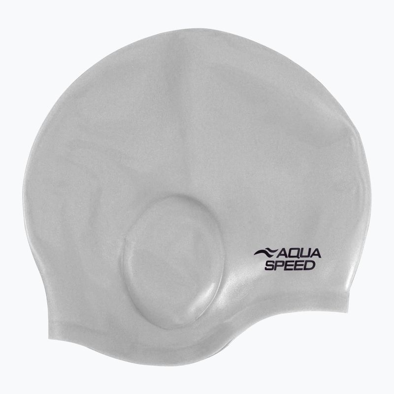 AQUA-SPEED Cuffia da nuoto Cuffia auricolare Argento