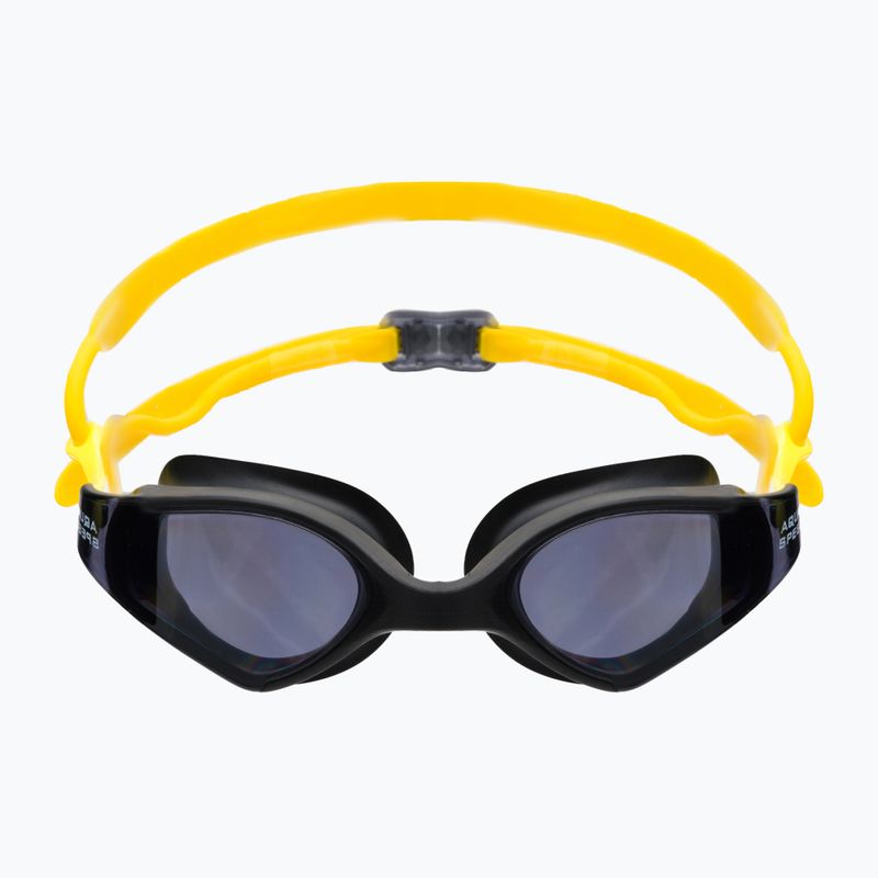 AQUA-SPEED Occhiali da nuoto Blade nero/giallo/scuro 2