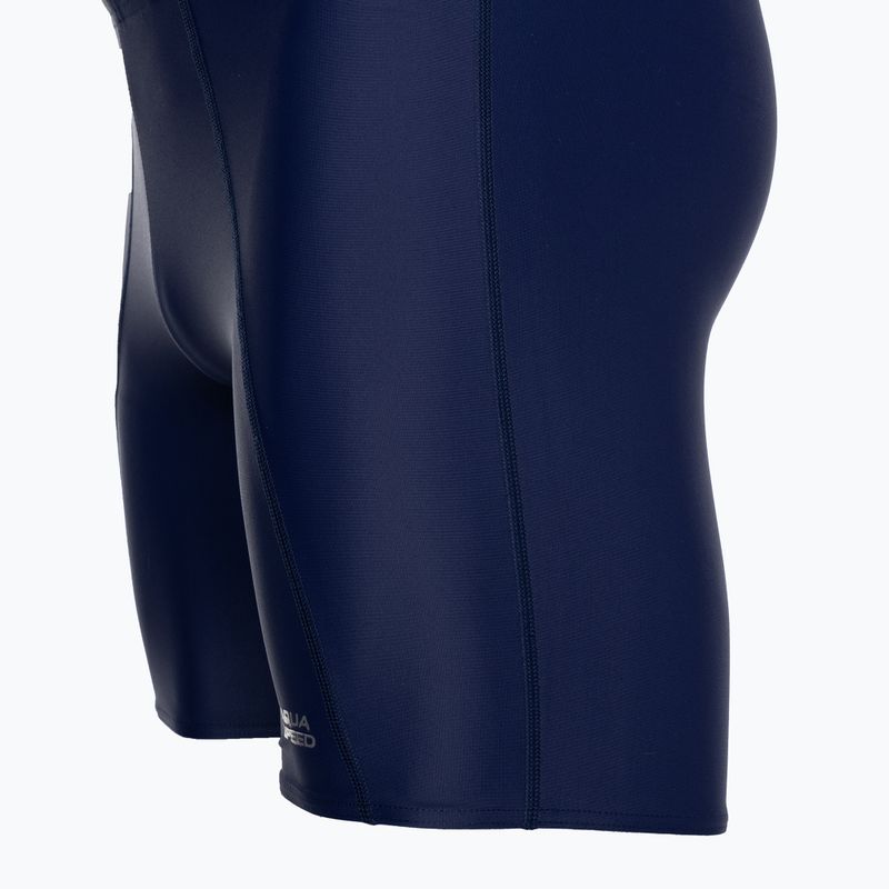 Costume da bagno AQUA-SPEED Long Jammer uomo blu navy 3