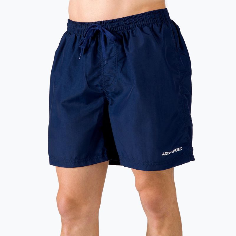 Pantaloncini da bagno da uomo AQUA-SPEED Remy blu navy 3