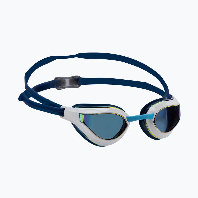 AQUA-SPEED Occhiali da nuoto Rapid Mirror bianco/blu