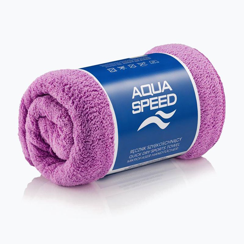 AQUA-SPEED Dry Coral asciugamano ad asciugatura rapida viola 2