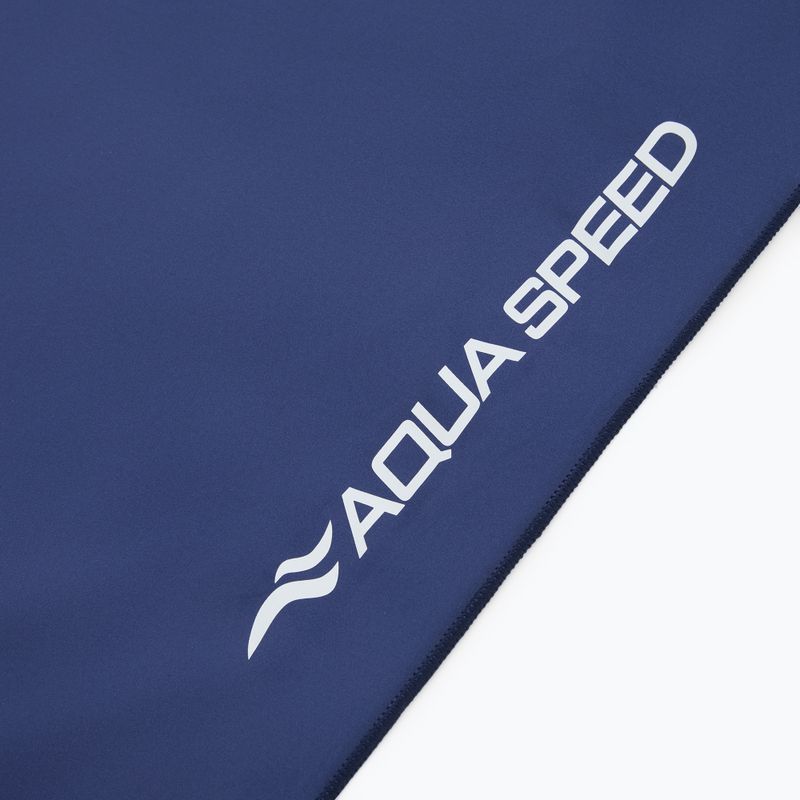 AQUA-SPEED Dry Asciugamano piatto ad asciugatura rapida 70 x 140 cm blu navy 2