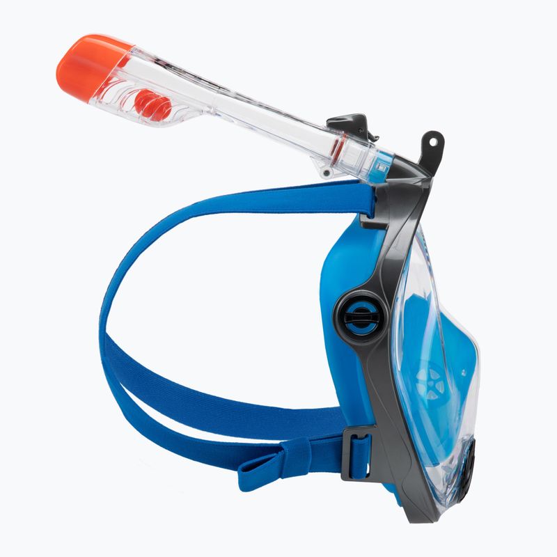 AQUA-SPEED Spectra 2.0 maschera integrale per snorkeling grigio/blu 3