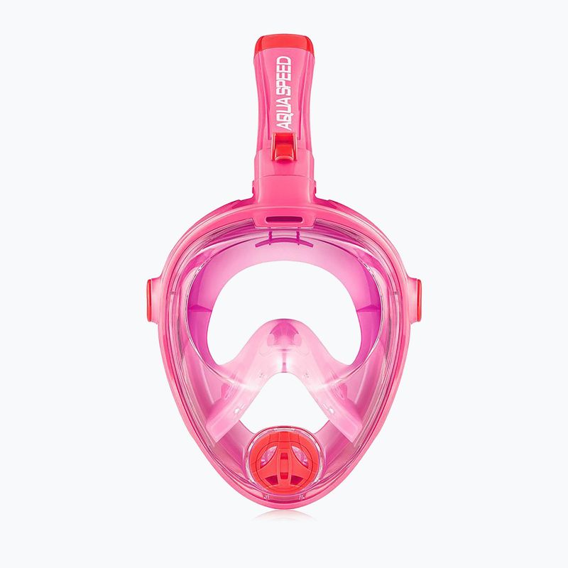 AQUA-SPEED Spectra 2.0 Kid maschera snorkeling integrale rosa 7081 2