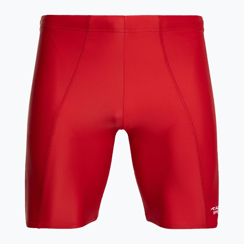 Costume da bagno AQUA-SPEED Long Jammer da uomo, rosso